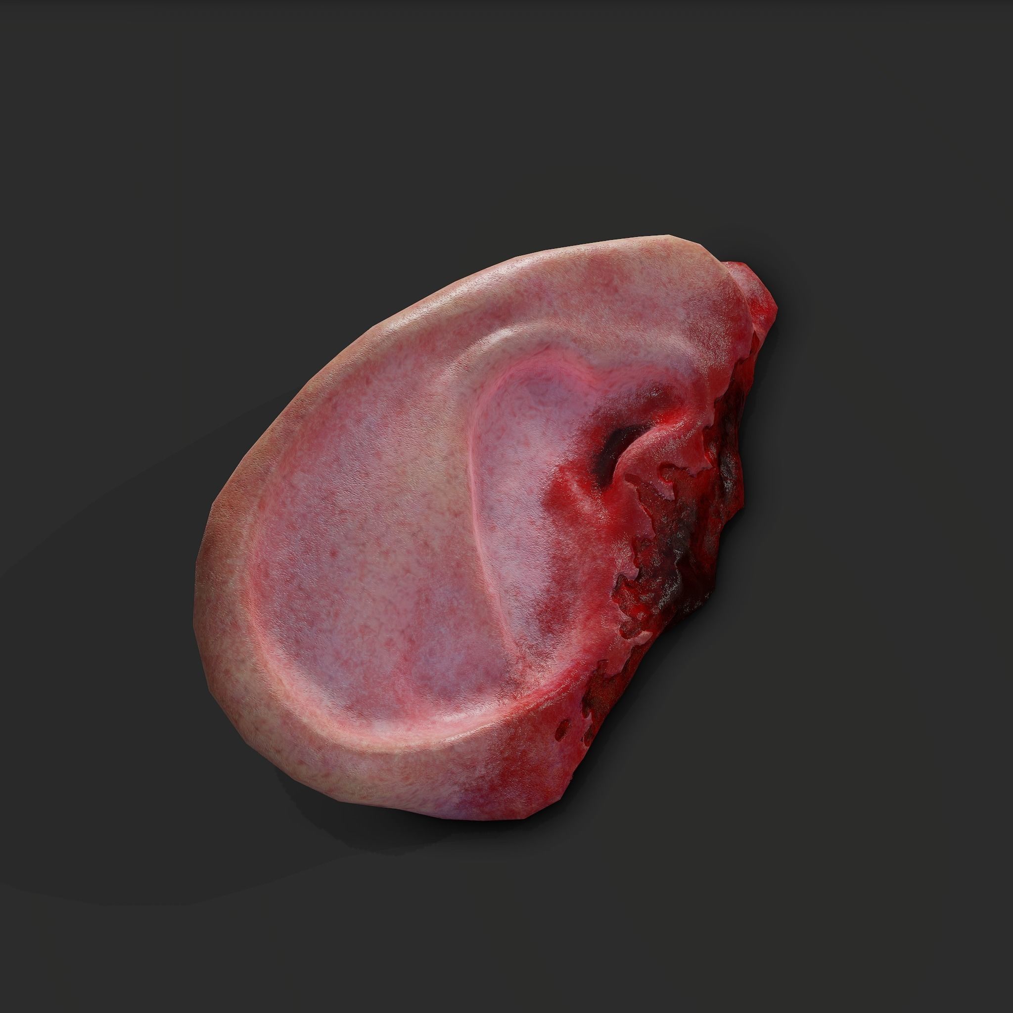 Severed Fingers Toes Ears and Nose 3D Model Collection_129