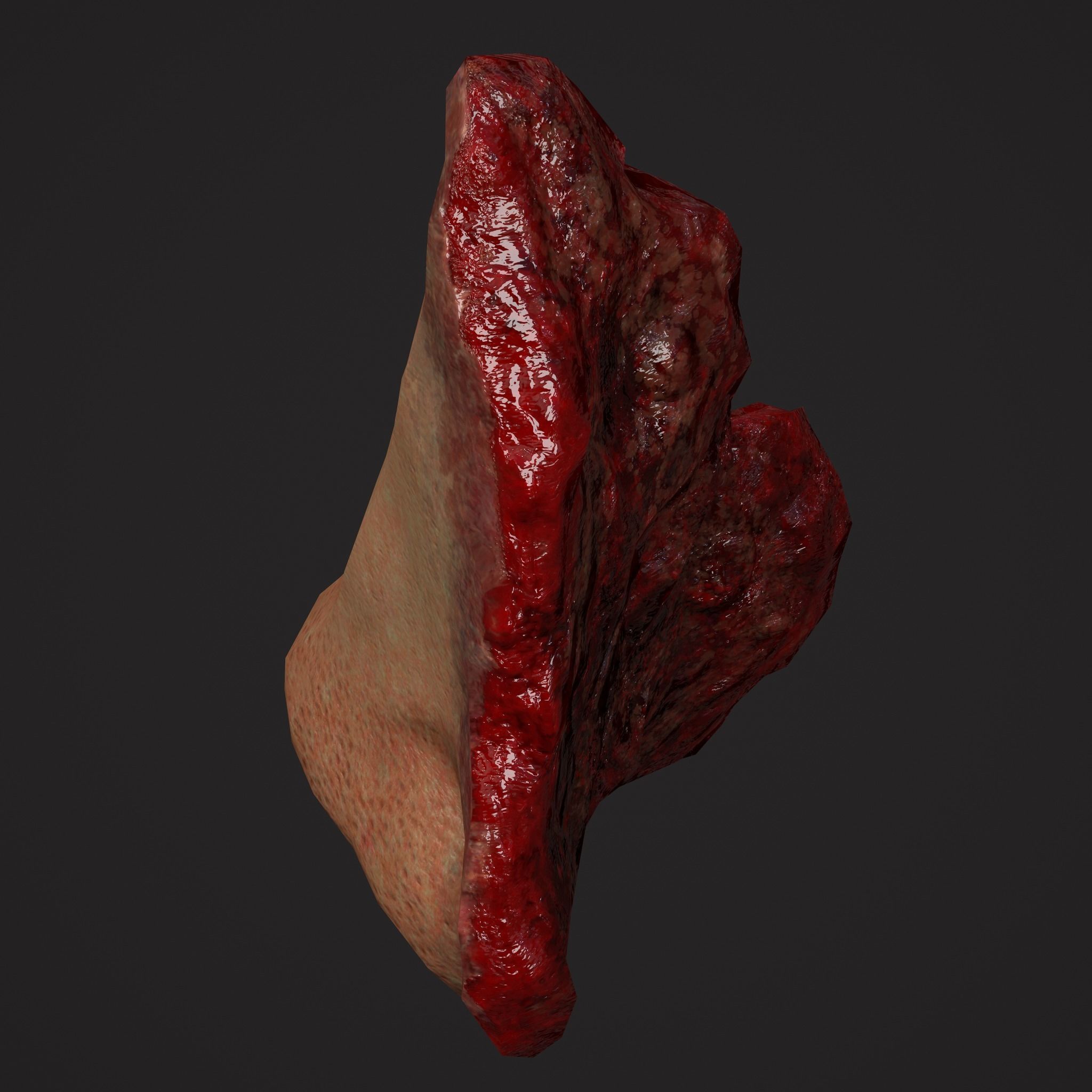 Severed Fingers Toes Ears and Nose 3D Model Collection_73