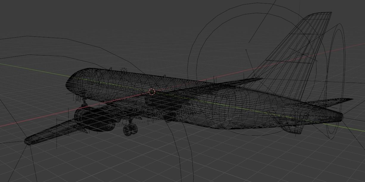 Sukhoi Superjet SSJ100 - Prototype 3 Livery Low-poly 3D model_5