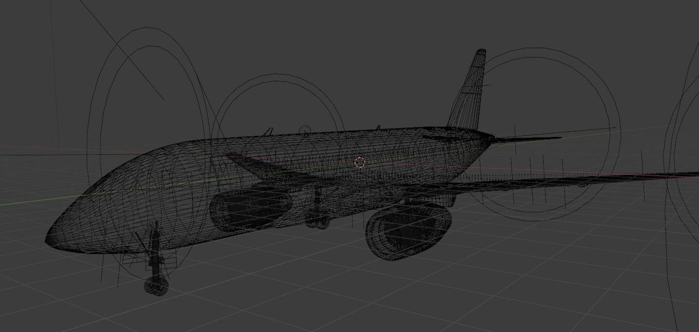 Sukhoi Superjet SSJ100 - Prototype 3 Livery Low-poly 3D model_4