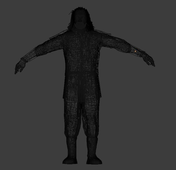 Bamsi bey Low-poly 3D model_2