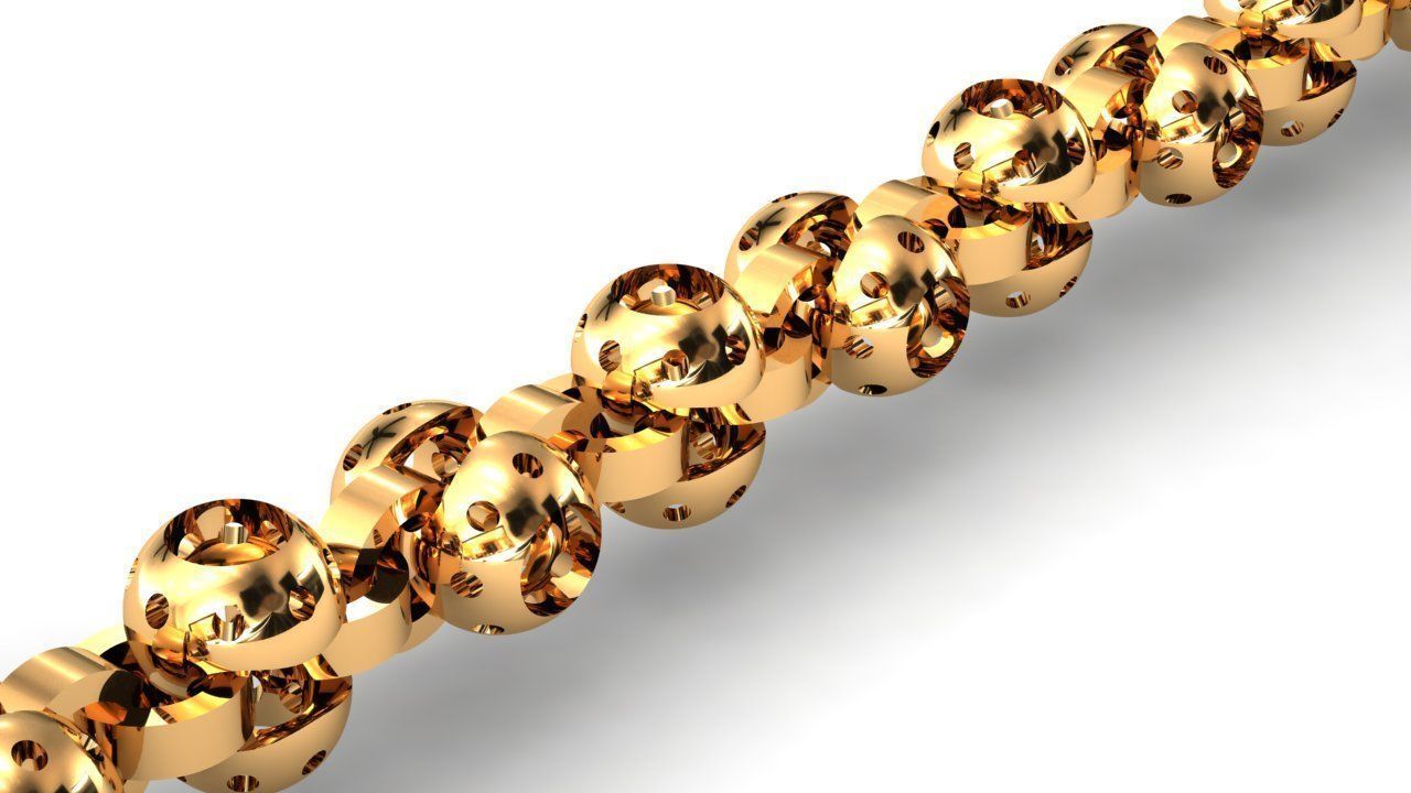 Eslabon para cadenas chain link E2016-50 3D print model_2