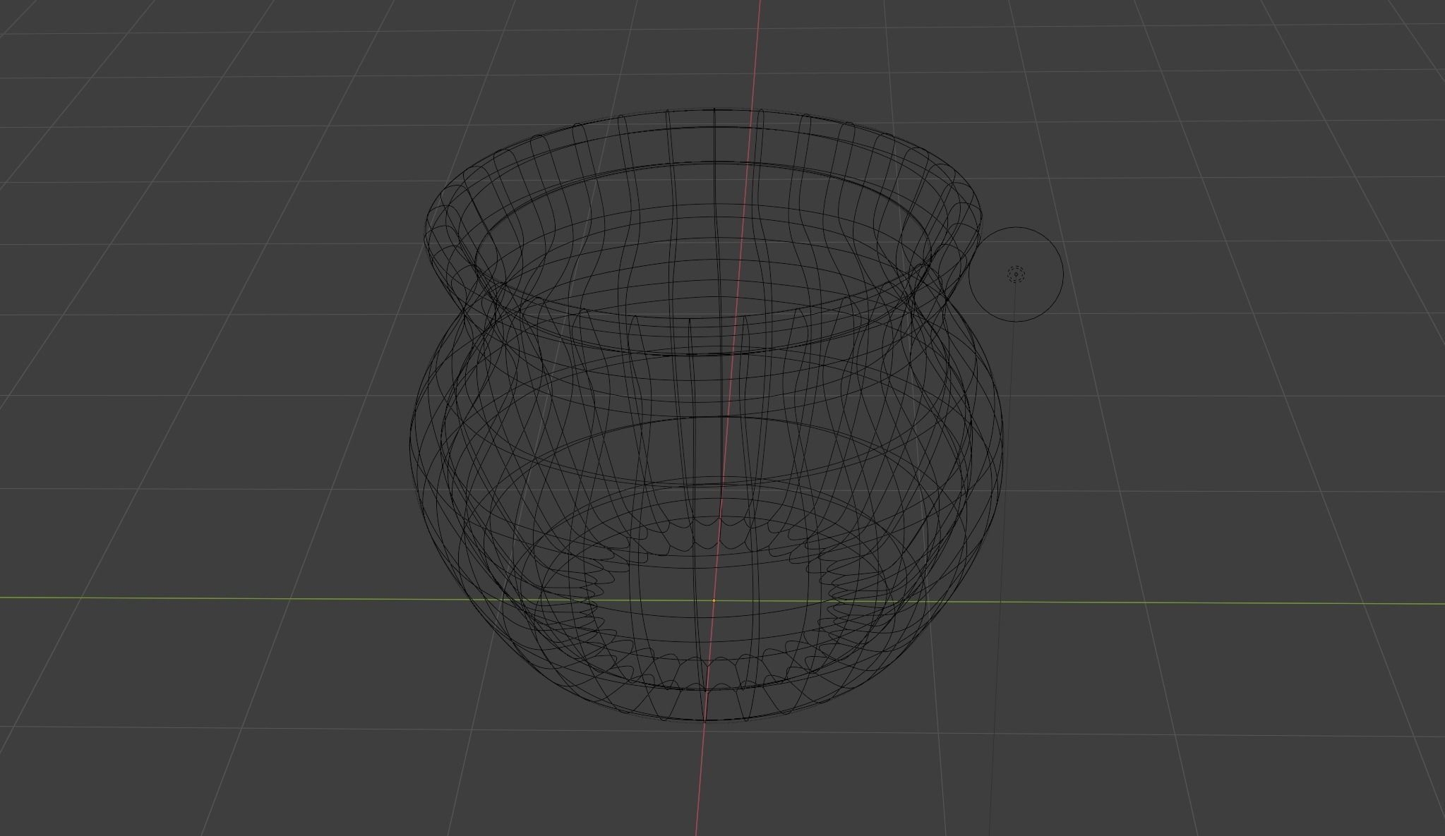 clay pot for yogurt Free low-poly 3D model_2