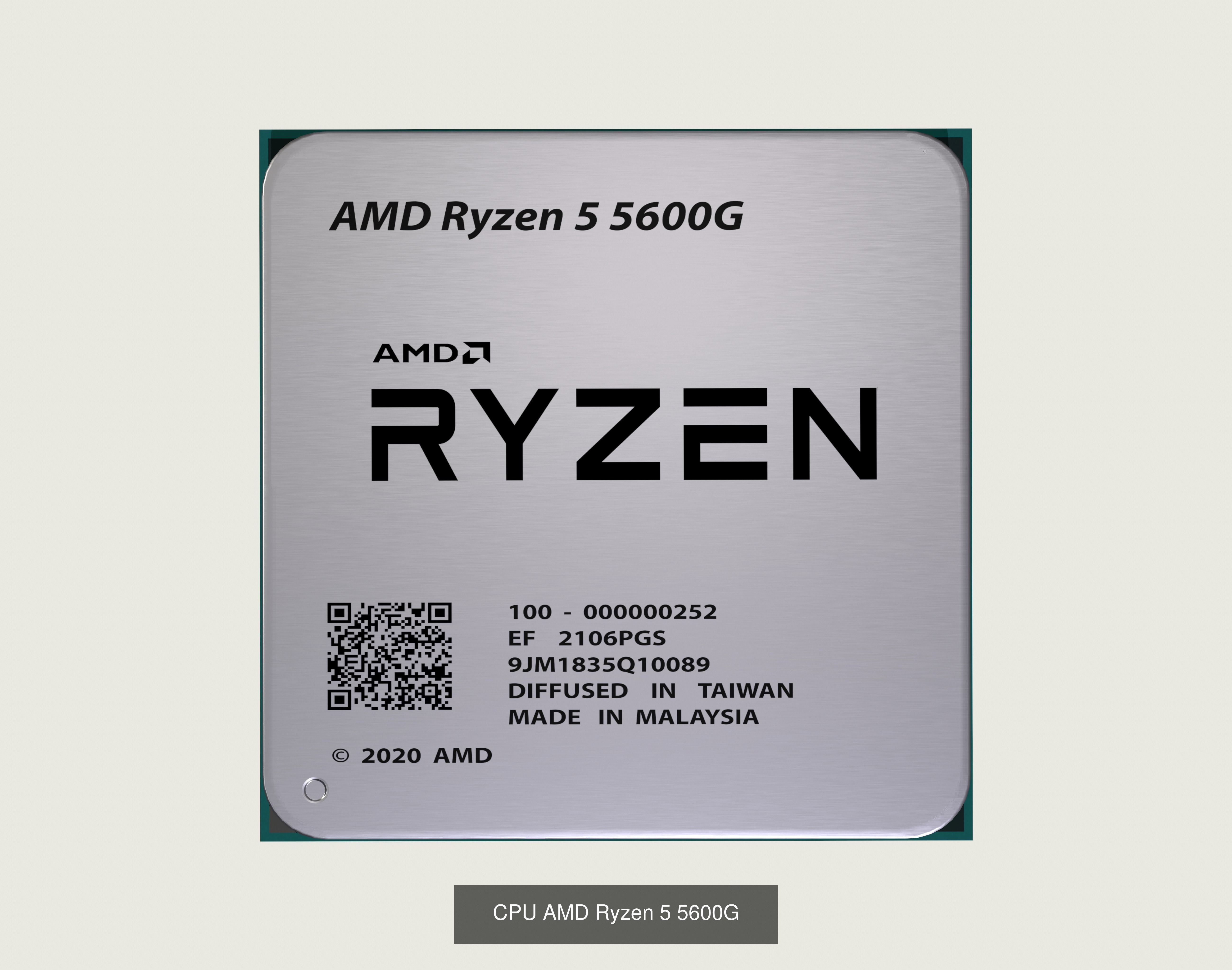 CPU AMD Ryzen 5 Generation 3D Model Collection_7