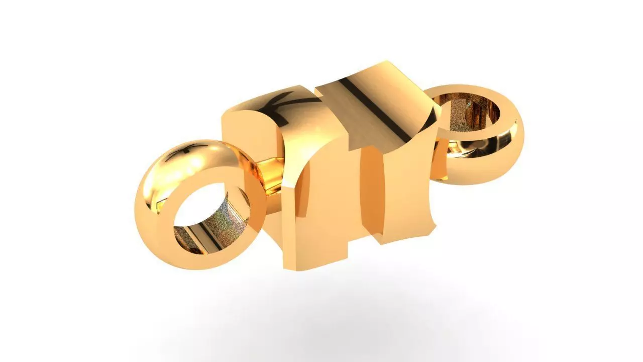 Eslabon para cadenas chain link E2016-54 3D print model