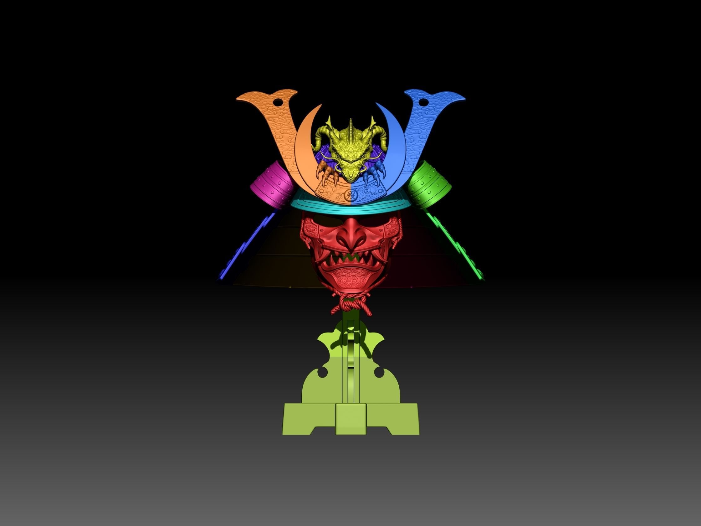 Kabuto IV - 3D Printing 3D print model_15