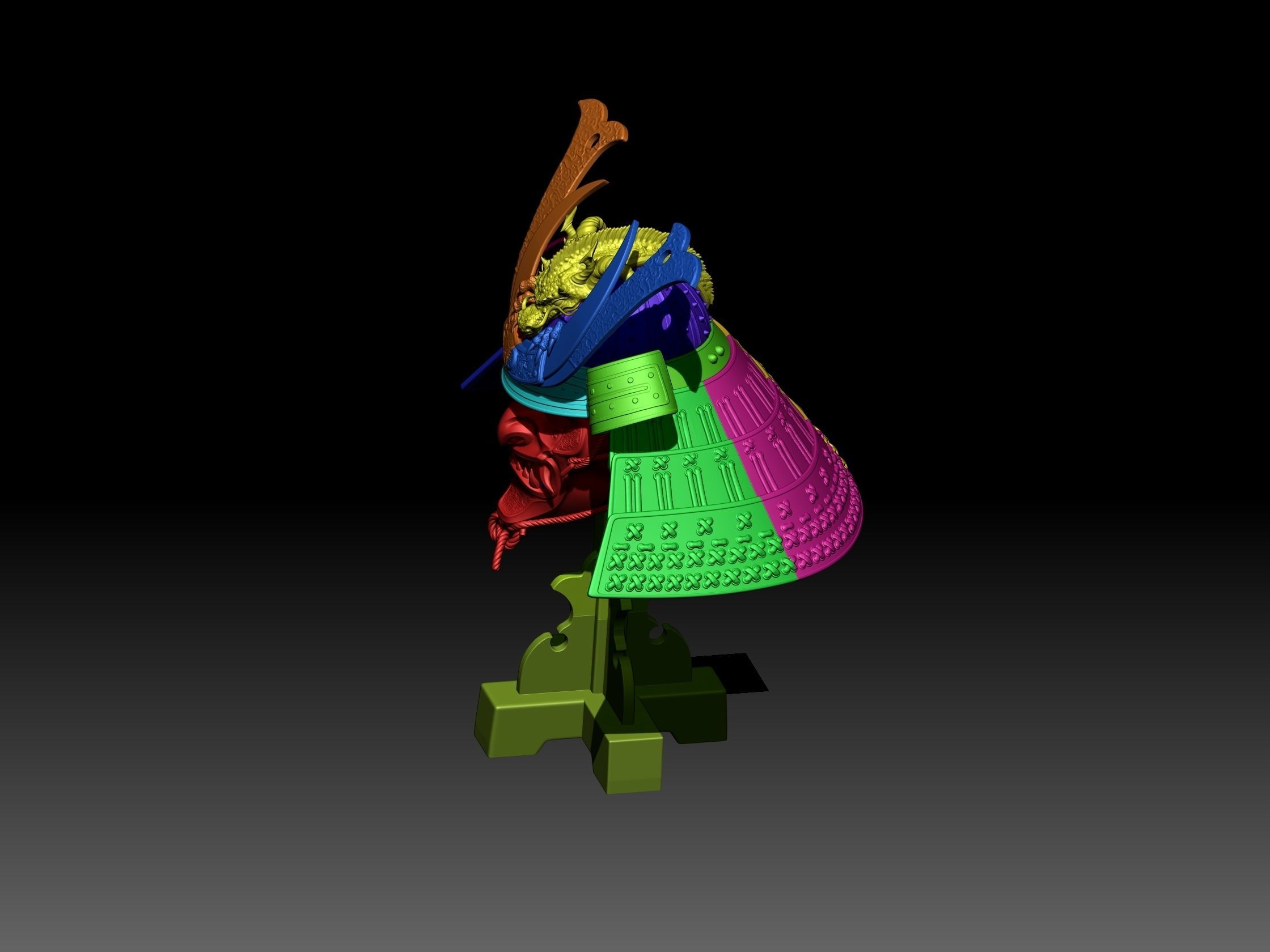 Kabuto IV - 3D Printing 3D print model_14