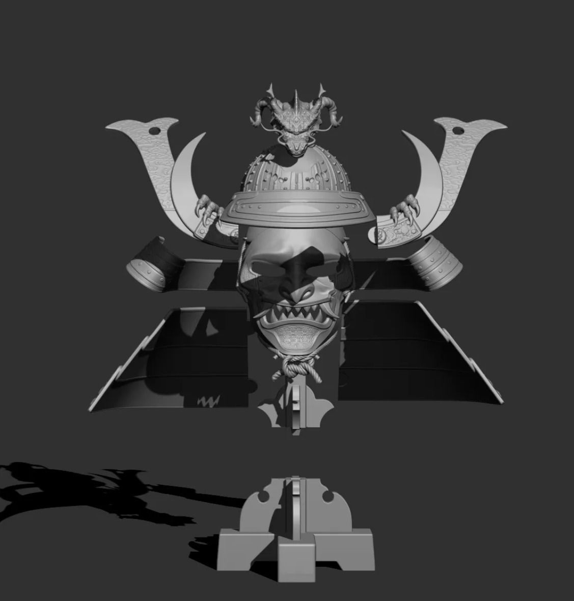 Kabuto IV - 3D Printing 3D print model_3