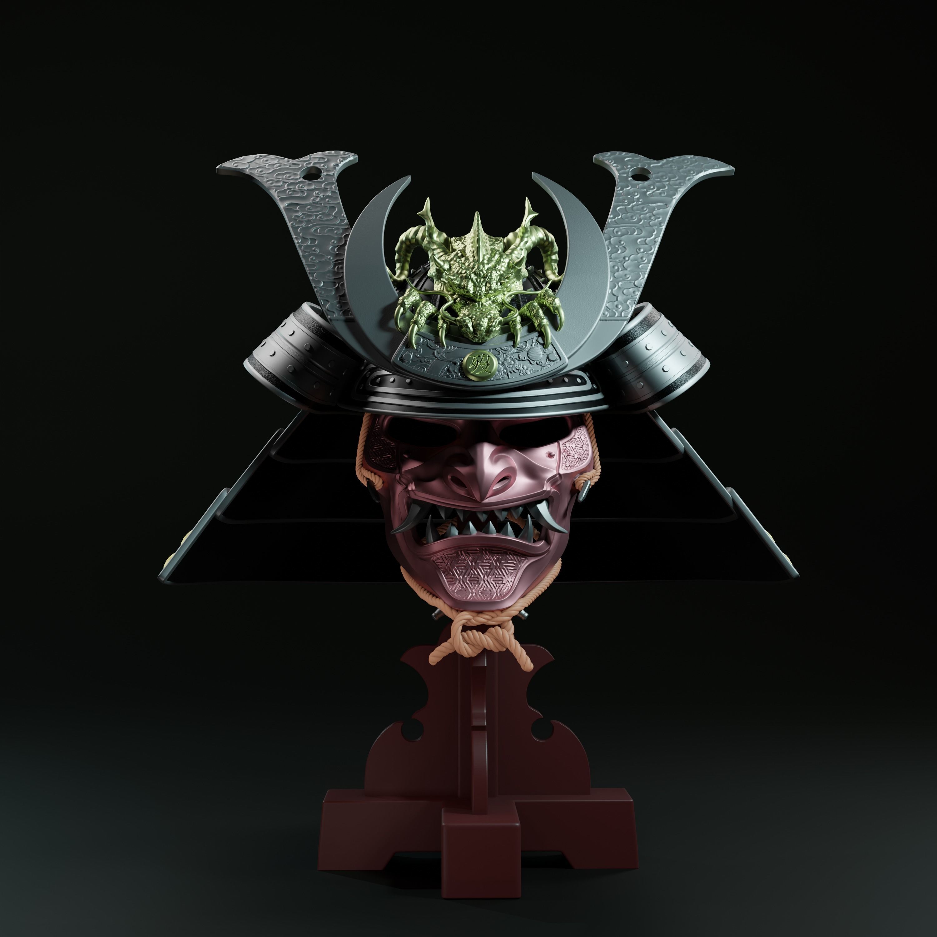 Kabuto IV - 3D Printing 3D print model_1