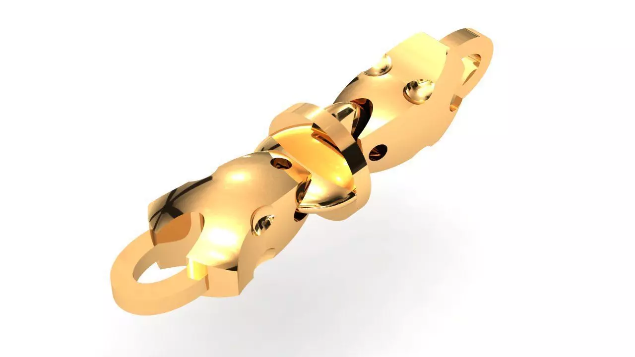 Eslabon para cadenas chain link E2016-56 3D print model