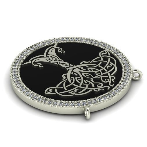 Pendant tree of life Model 1143 3D print model_1