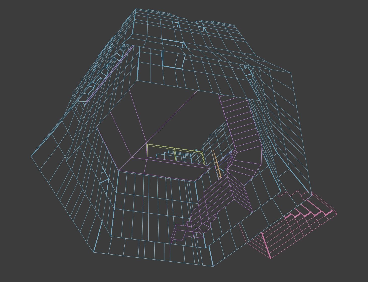 Jaizkibel Tower 3D model_8