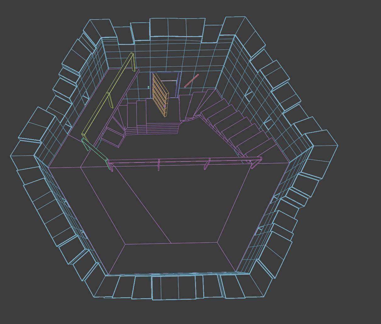 Jaizkibel Tower 3D model_7