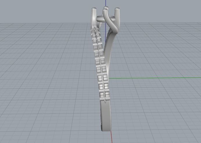 Soliter ring Model 1171 3D print model_6