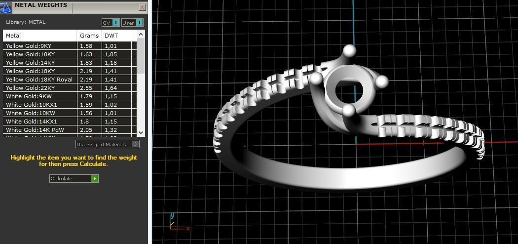 Soliter ring Model 1171 3D print model_8