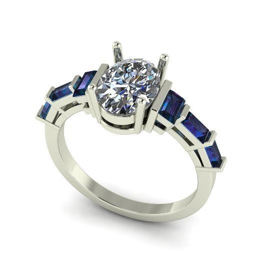 Ring Model 1166 3D print model_1