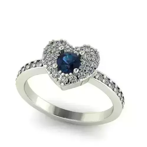 Heart ring Model 1165