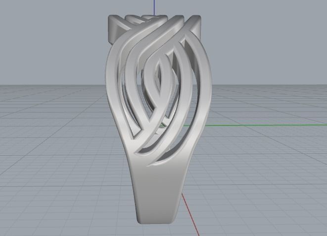 Ring Model 1182 3D print model_6