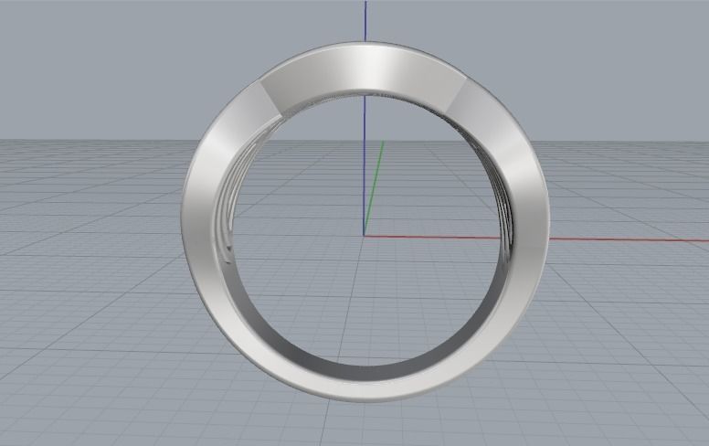 Ring Model 1182 3D print model_7