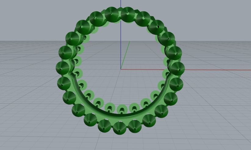 Ring Model 1180 3D print model_7