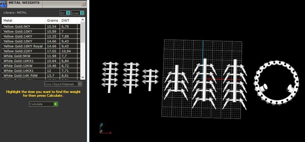 Ring Model 1180 3D print model_2