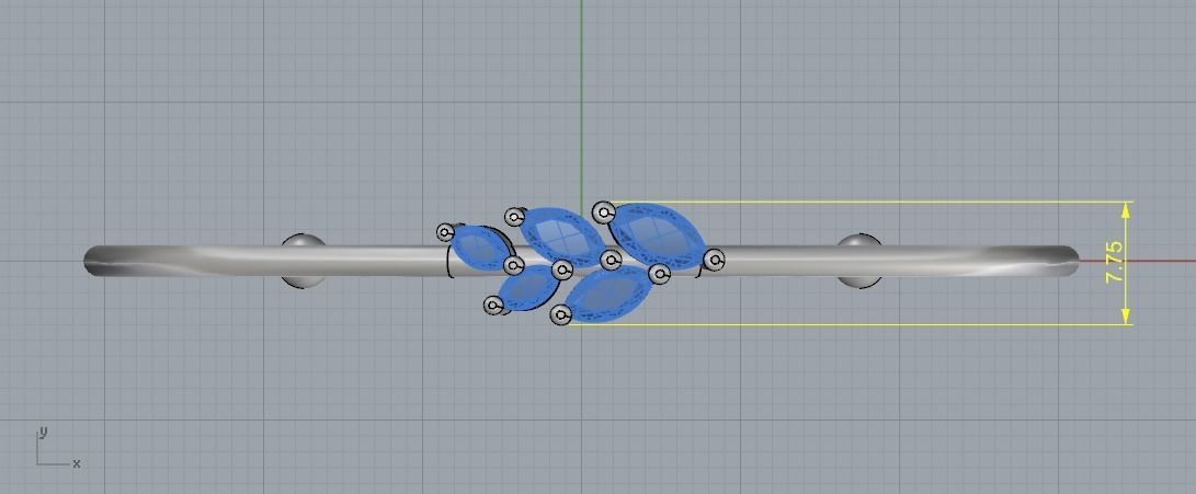 A bracelet Model 1177 3D print model_5