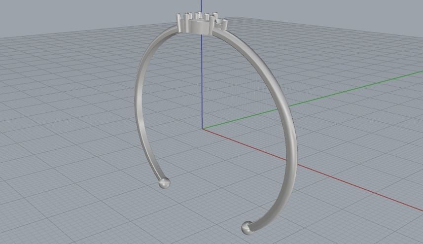 A bracelet Model 1177 3D print model_7