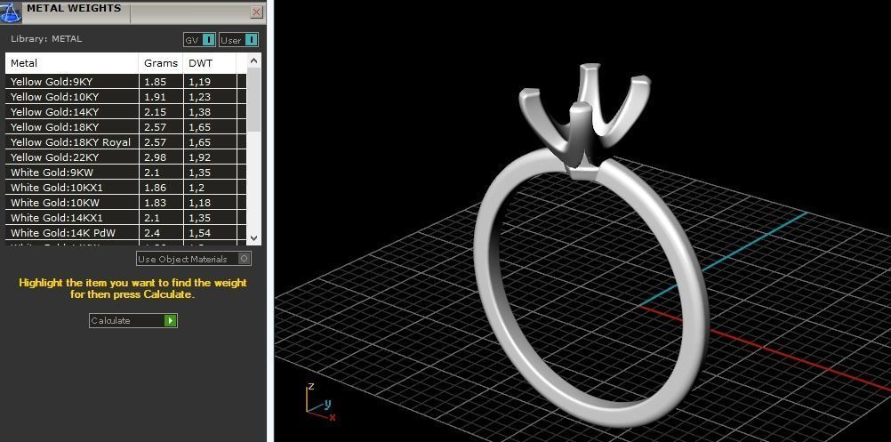 Soliter ring Model 1174 3D print model_2