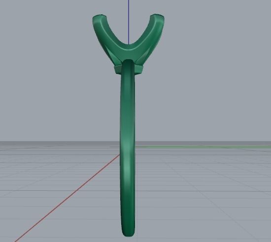 Soliter ring Model 1174 3D print model_6