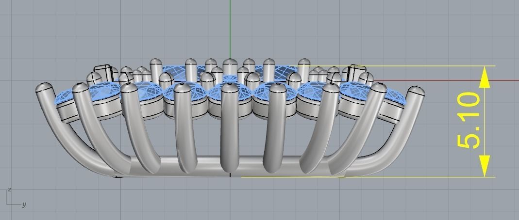 Pendant Model 1199 3D print model_5