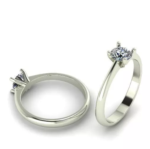 Soliter ring Model 1195 3D print model_0