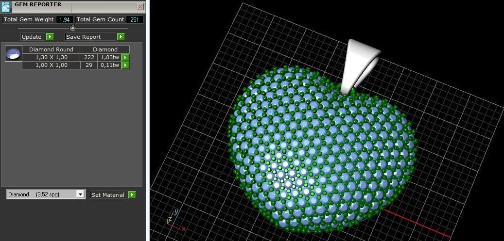 Heart pendant Model 1194 3D print model_8