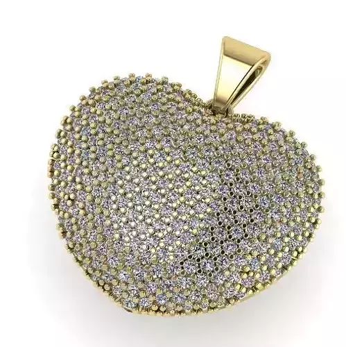 Heart pendant Model 1194