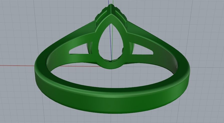 Ring Model 1206 3D print model_9