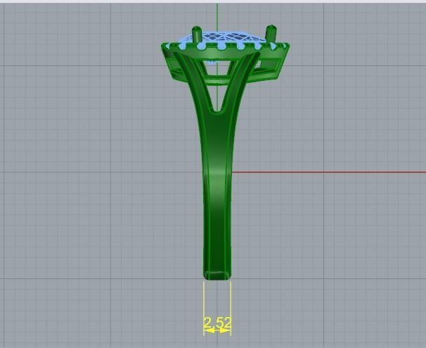 Ring Model 1206 3D print model_6