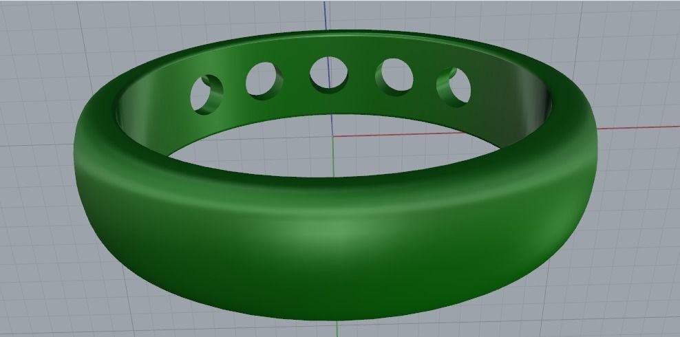 Ring Model 1203 3D print model_8
