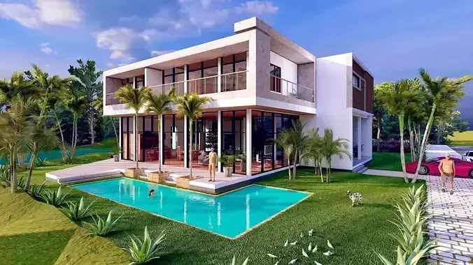 VILLA modern
