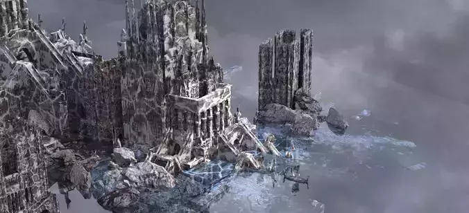 Valhalla Snow ruins Kit bash