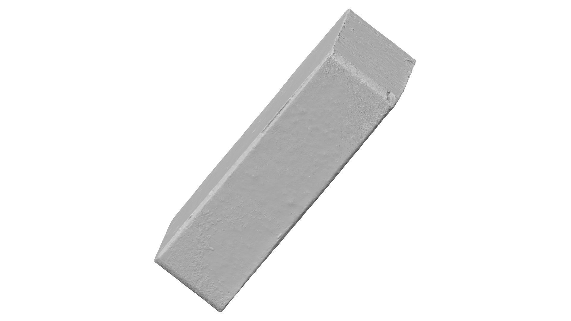 Ceramic Brick Raw Scanned 3D model_13