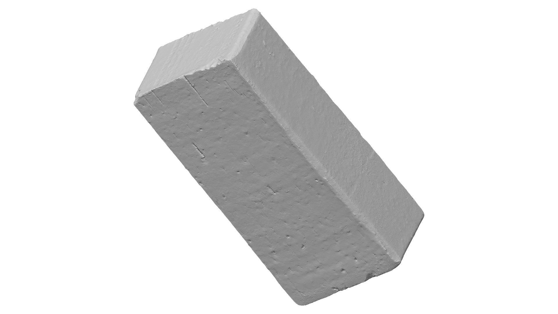 Ceramic Brick Raw Scanned 3D model_11