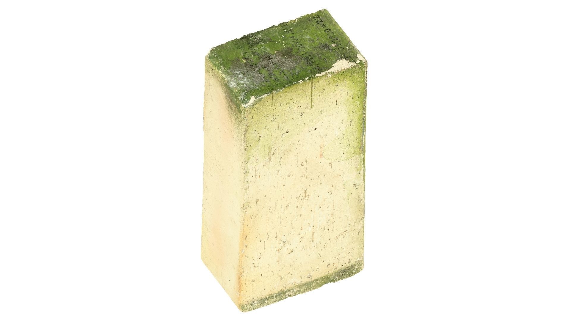 Ceramic Brick Raw Scanned 3D model_5