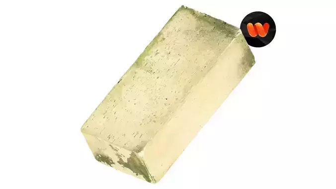 Ceramic Brick Raw Scanned