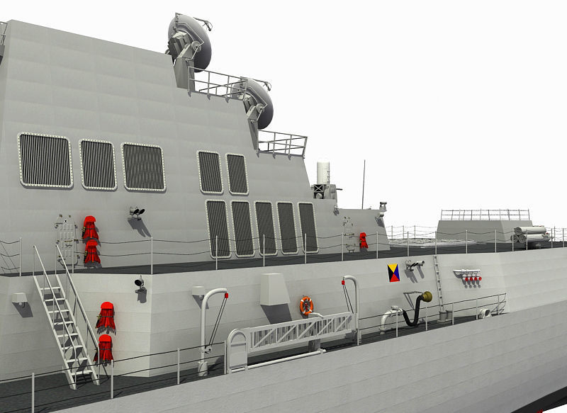 USS SPRUANCE-ARLEIGH BURKE 3D model_17