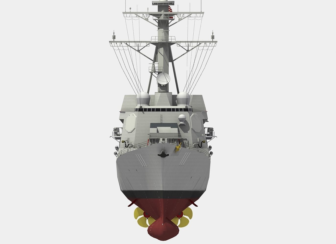 USS SPRUANCE-ARLEIGH BURKE 3D model_22
