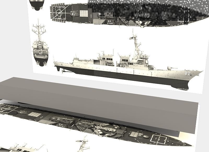 USS SPRUANCE-ARLEIGH BURKE 3D model_24
