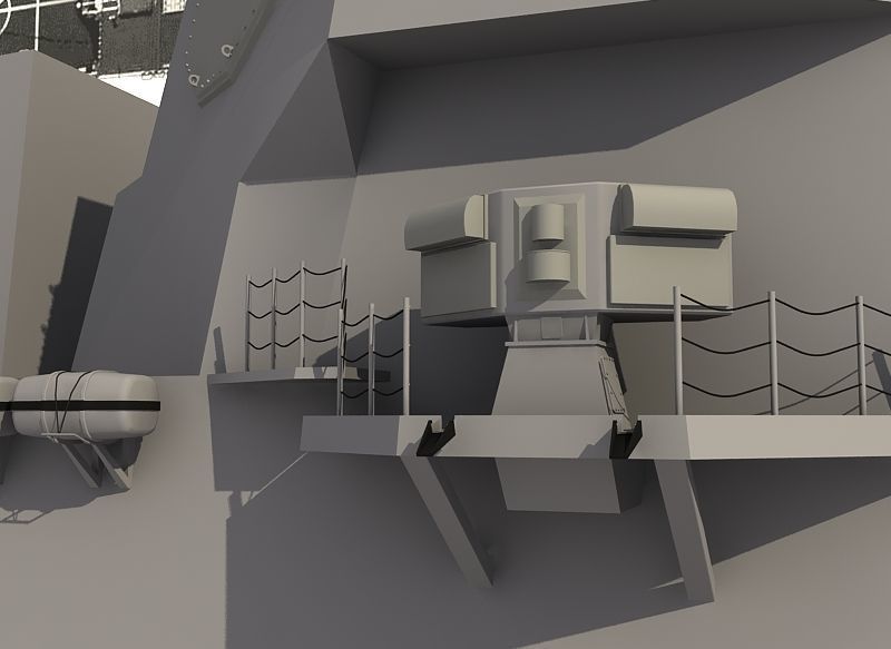 USS SPRUANCE-ARLEIGH BURKE 3D model_31
