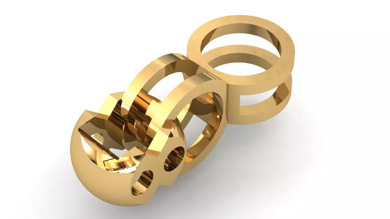 Eslabon para cadenas chain link E2016-58 3D print model