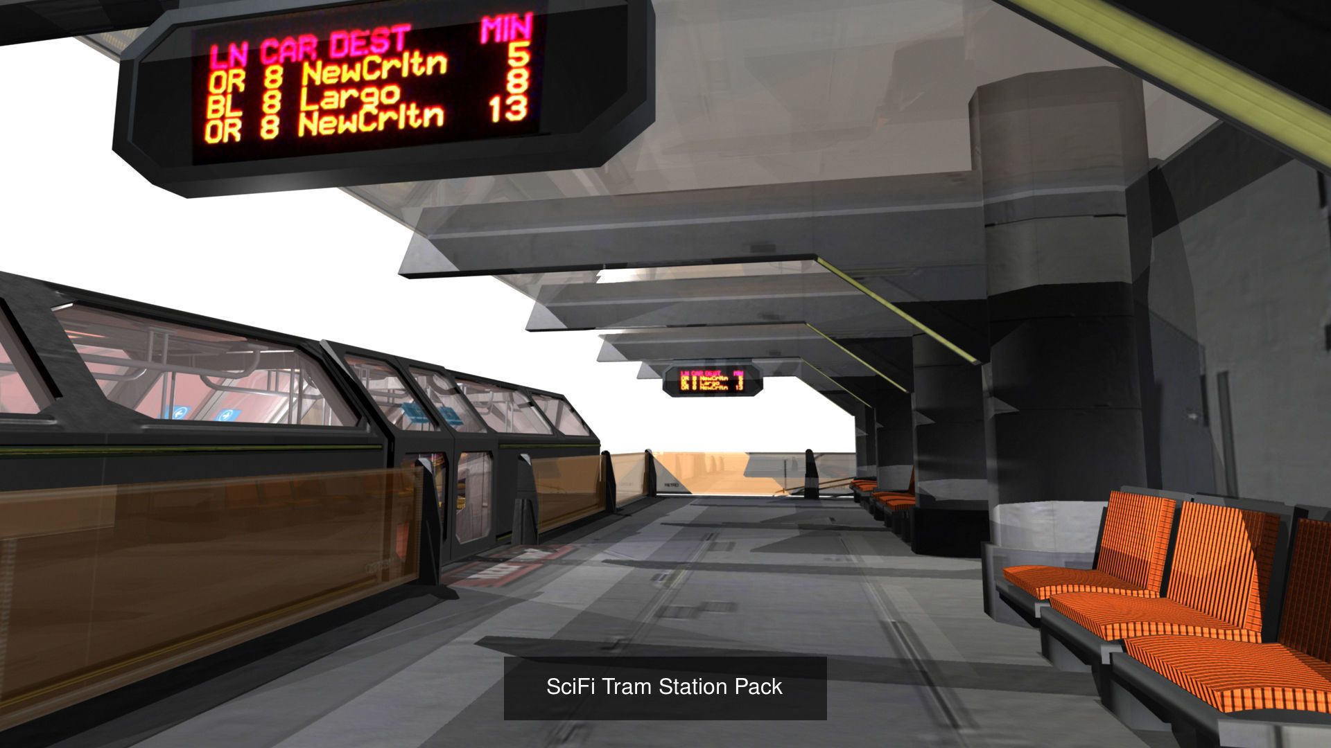 Dome City Pack 3D Model Collection_1