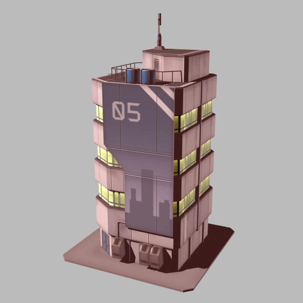 Dome City Pack 3D Model Collection_16