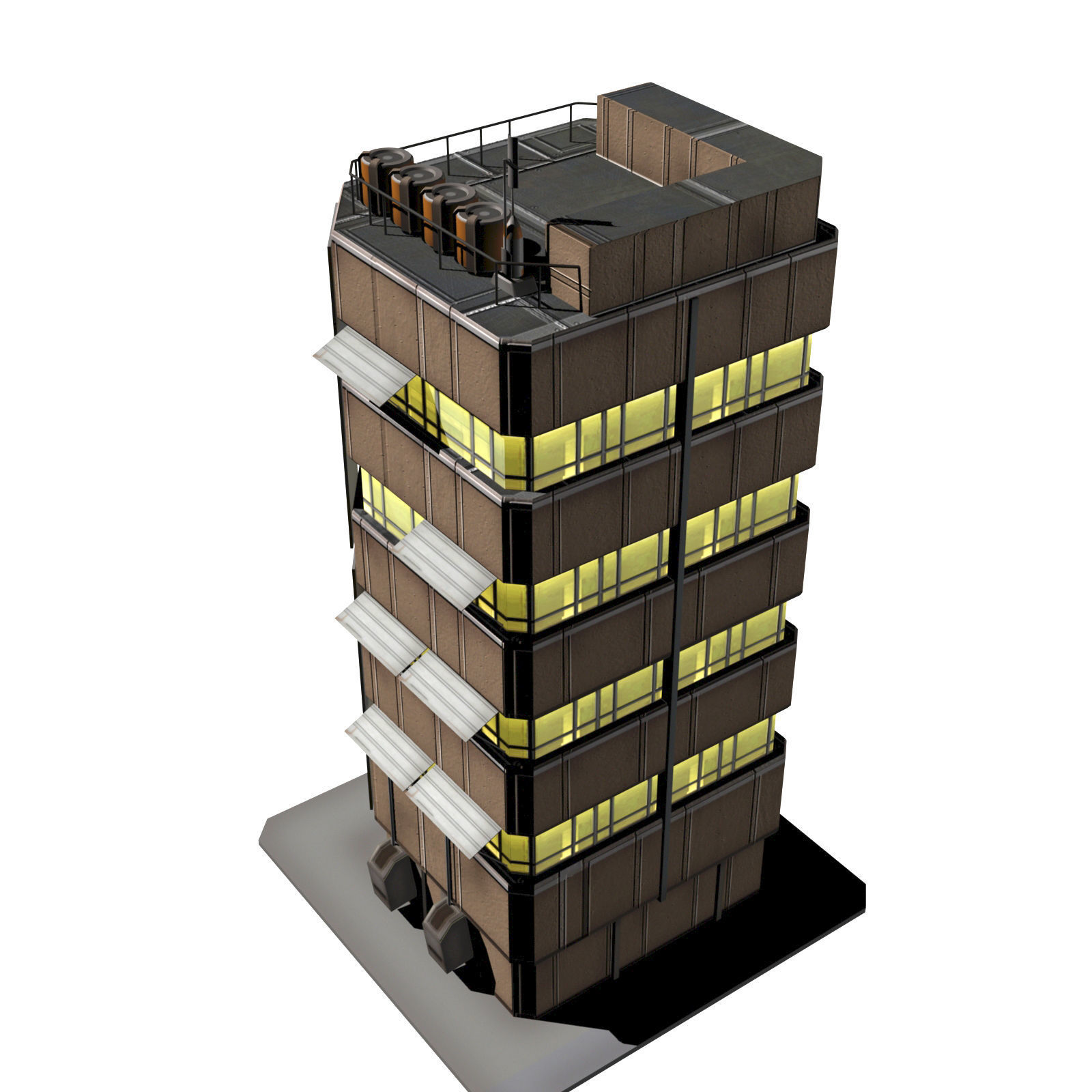 Dome City Pack 3D Model Collection_14